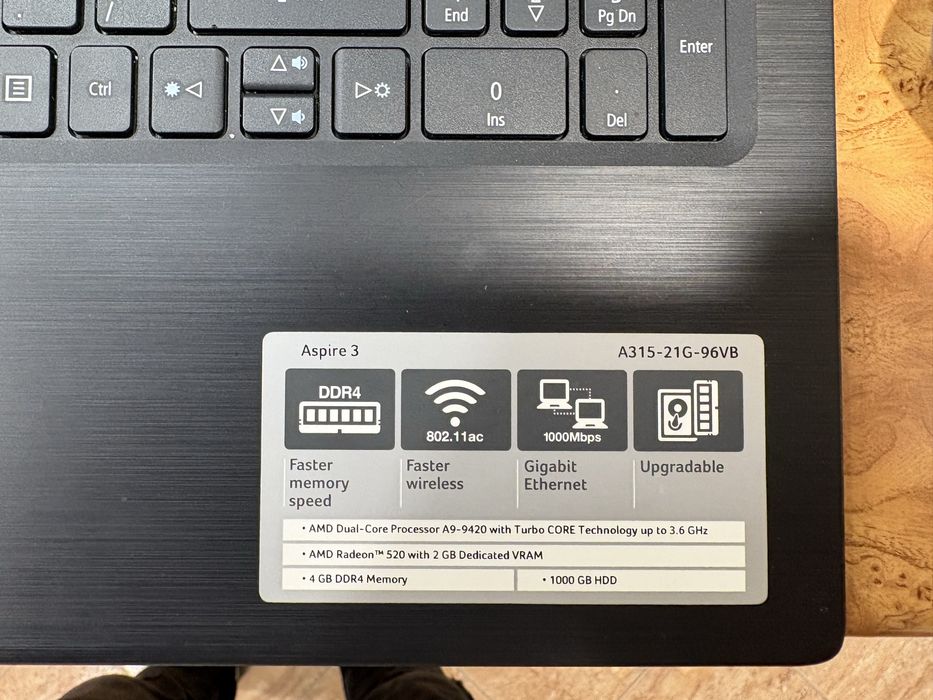 Laptop ACER aspire 3