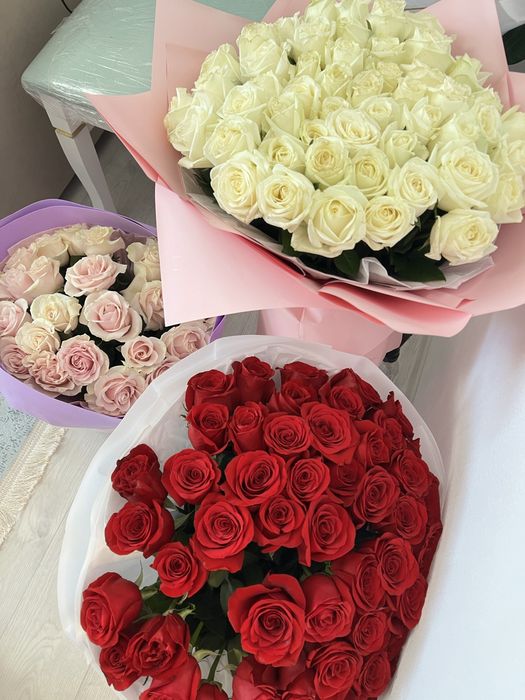 Продам сежие букеты 10к