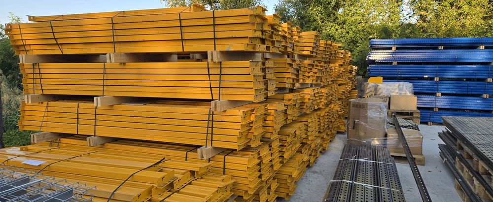 Rafturi metalice pentru paleți