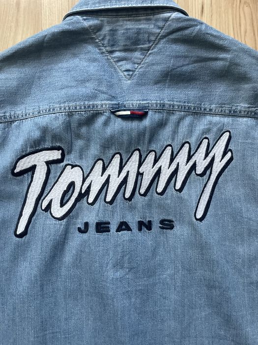TOMMY HILFIGER Owersized fit/Нова мъжка дънкова риза L