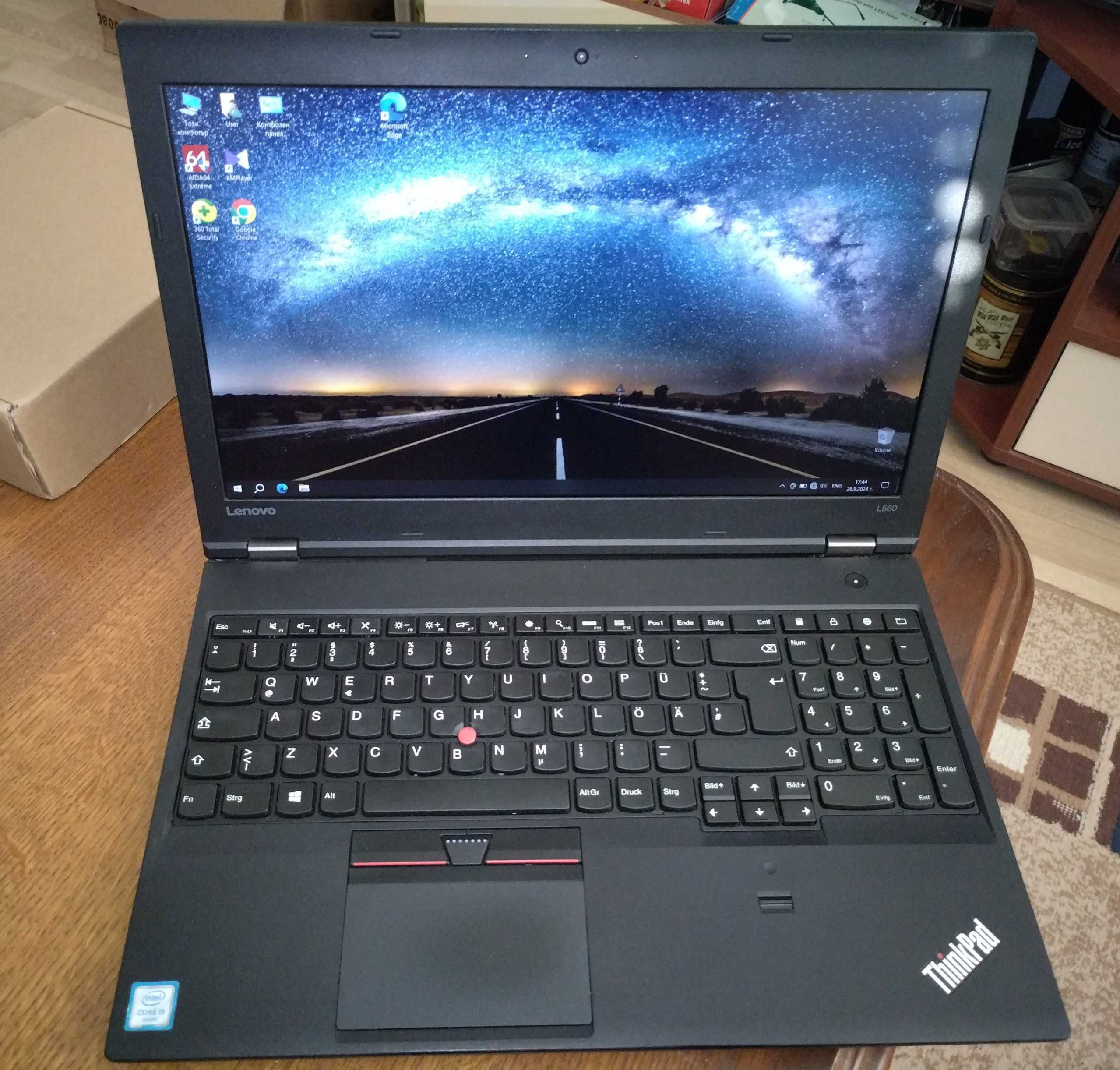 Lenovo ThinkPad L560  15.6 Full HD, i5-6g,8GBddr3,256GB,5+ч