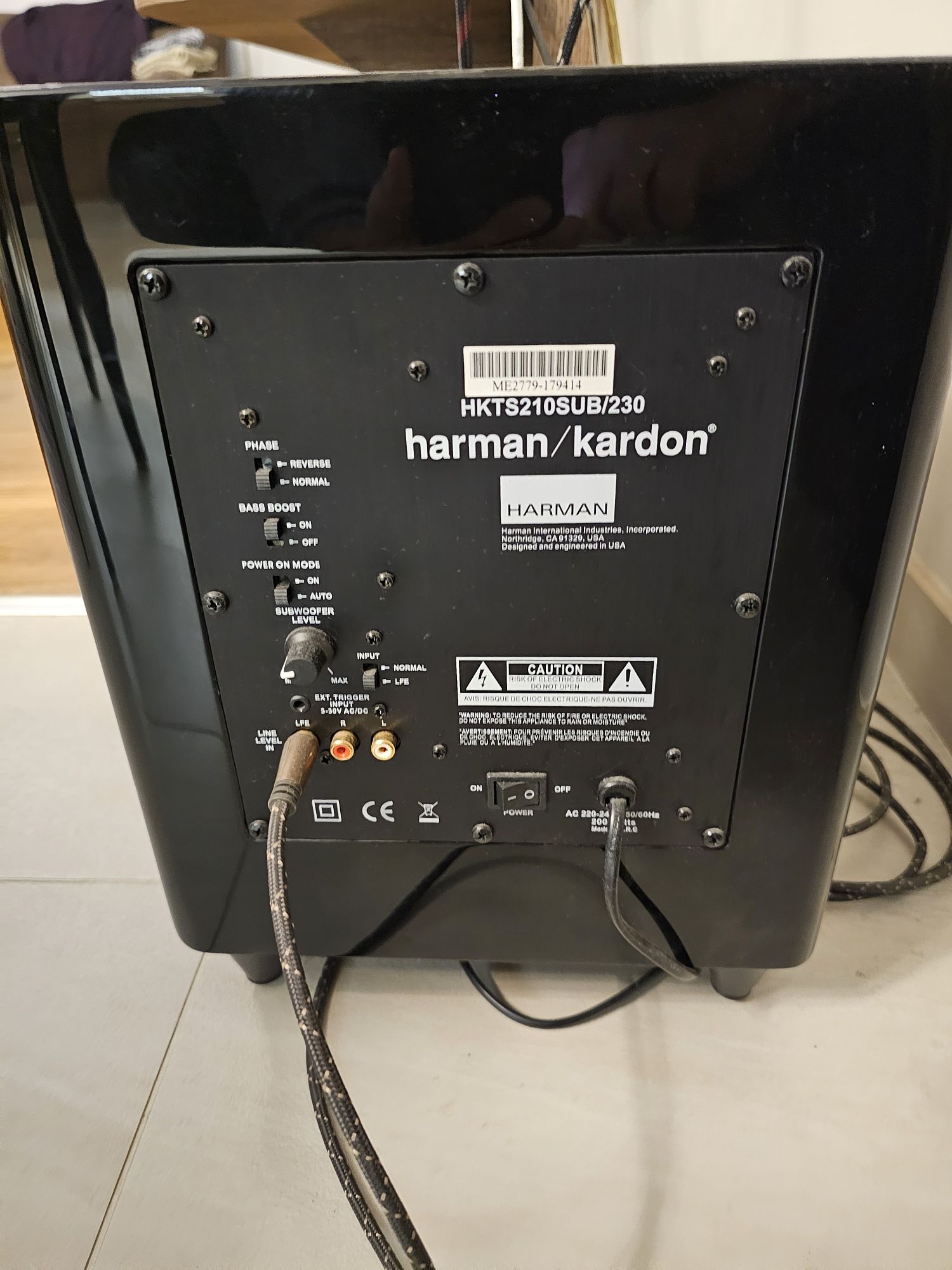 Harman/Kardon AVR 151/230 + TS 7 BQ 5.1