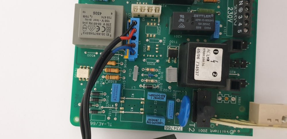 Placa electronica Vaillant WUV Turbomax Plus,  Turbomax Pro 282/2-5