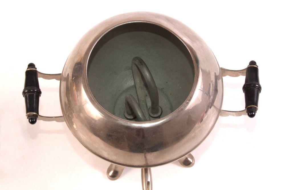 SAMOVAR electric sferic, cu robinet si cablu, Made in Russia, ca NOU