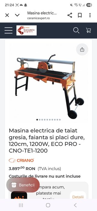 Vând circular compresor crapator de leme