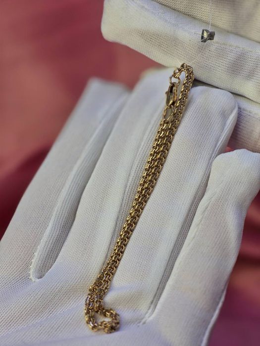 Золото 585, браслет-21 см