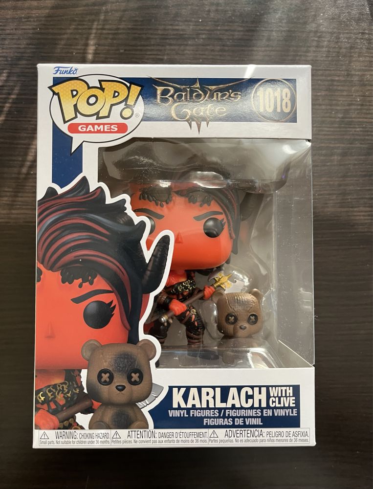 Figurina Funko Pop Baldur Gate 3 Karlach + Folie de protectie