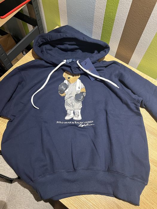 Ralph Lauren fleece bear hoodie