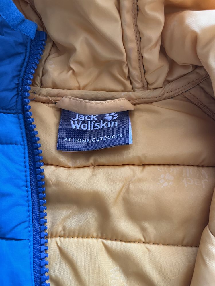 Детско зимно яке с вата Jack wolfskin 140