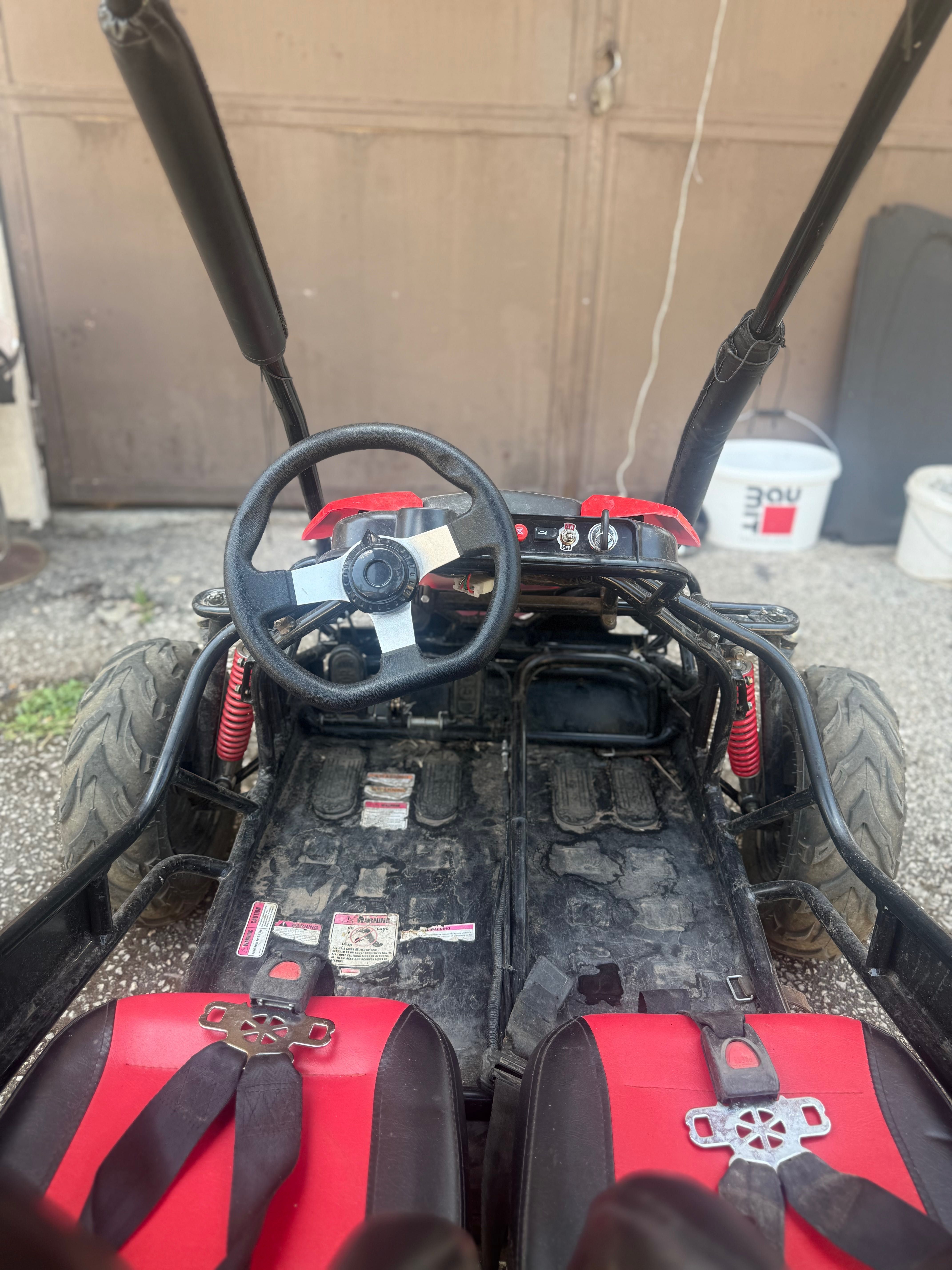FunBikes GT80 Trail Blazer 200cc Red Midi Off Road Buggy