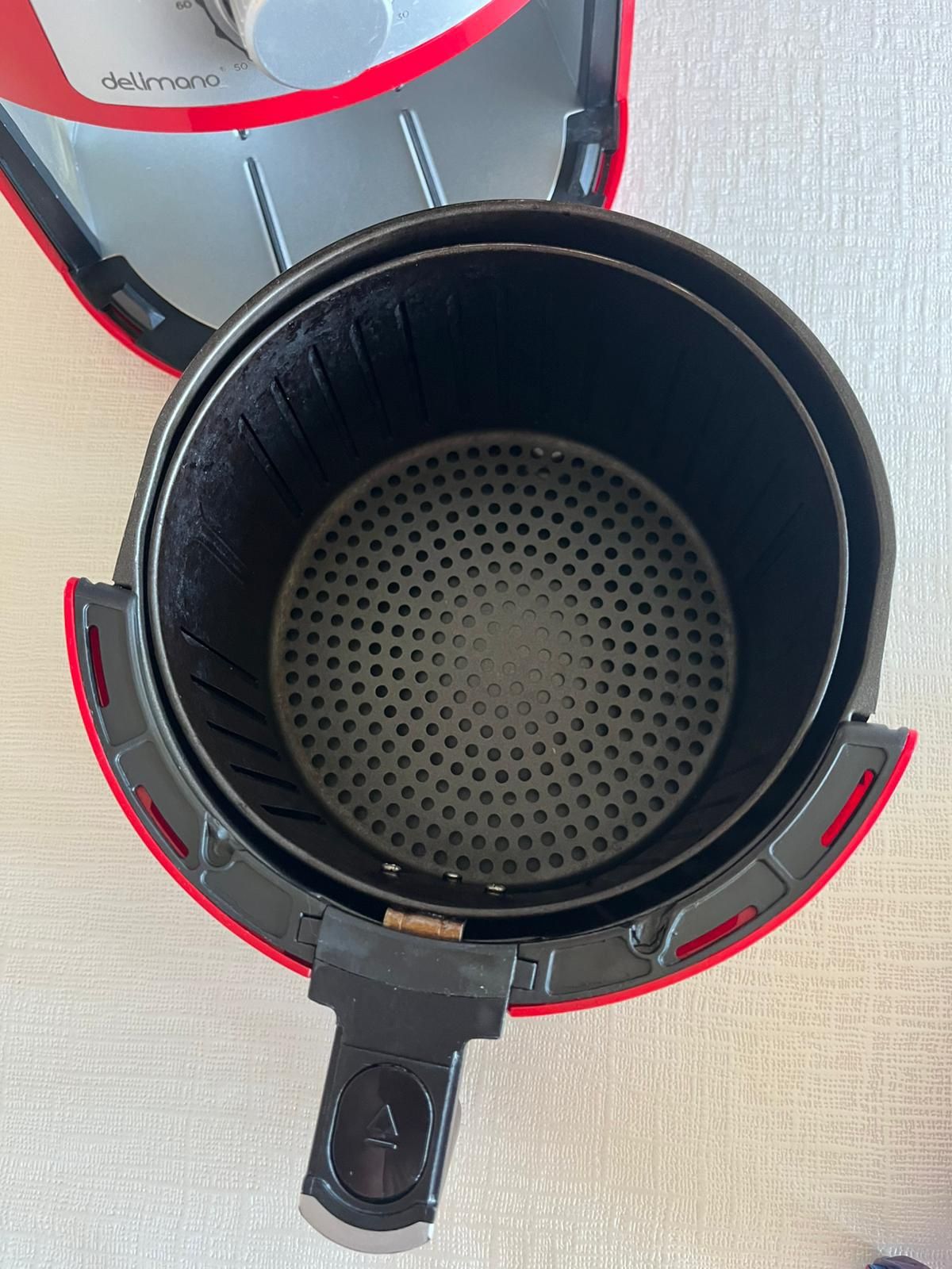 Delimano Air Fryer Pro Red
