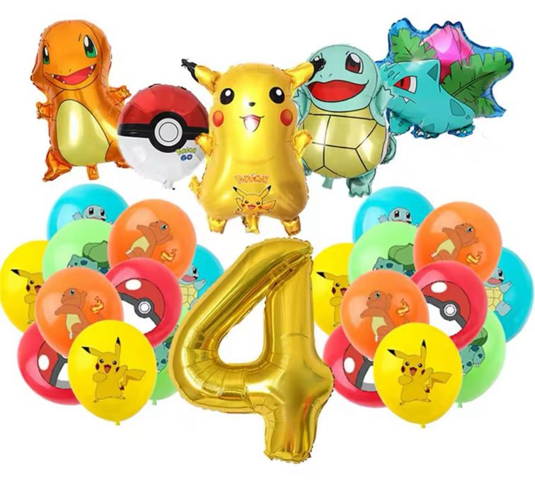 Set Pokemon 3 modele+cadou pt tort