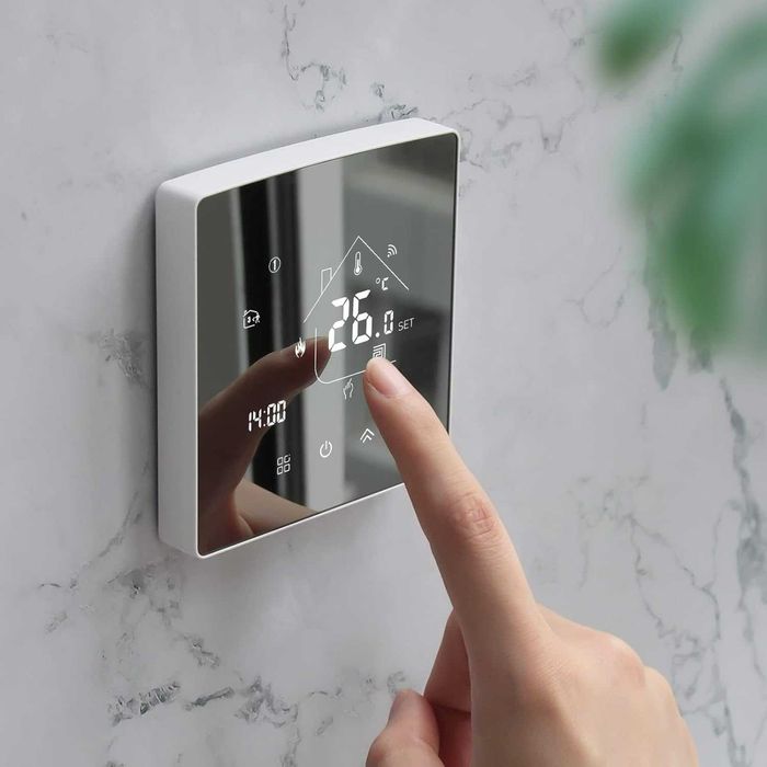 Termostat programabil pentru incalzire cu apa, 3A, Beok, Negociabil