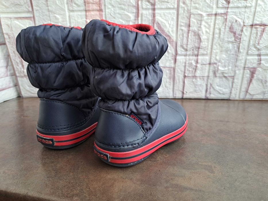 детски ботуши,зимни обувки,боти,апрески,Crocs номер25 за момче