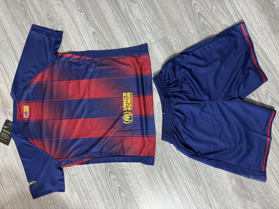 Echipament de fotbal , tricou + pantaloni Barcelona 25/26 pentru copii