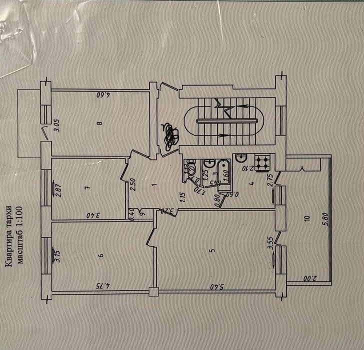 Продаётся 4х комнатная квартира на Ц4,метро Мустакиллик,площадь.