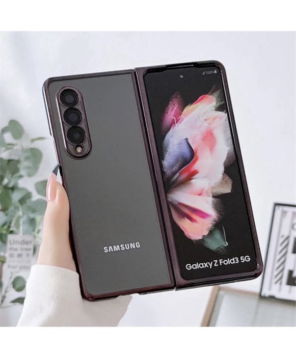 Samsung Z FLIP FOLD 3 4 5 6 - Husa Ultra Slim Plastic Transparent