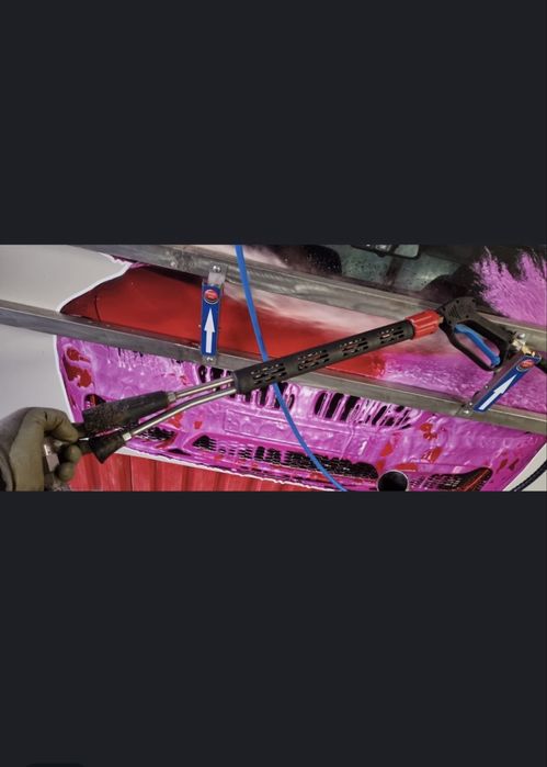 Echipament spalatorie auto self-service pentru 4 boxe