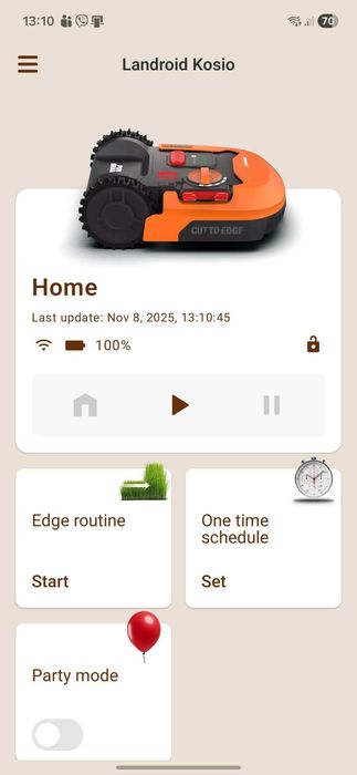 Косачка робот WORX смарт WIFI с ГАРАНЦИЯ и комплект нова жица