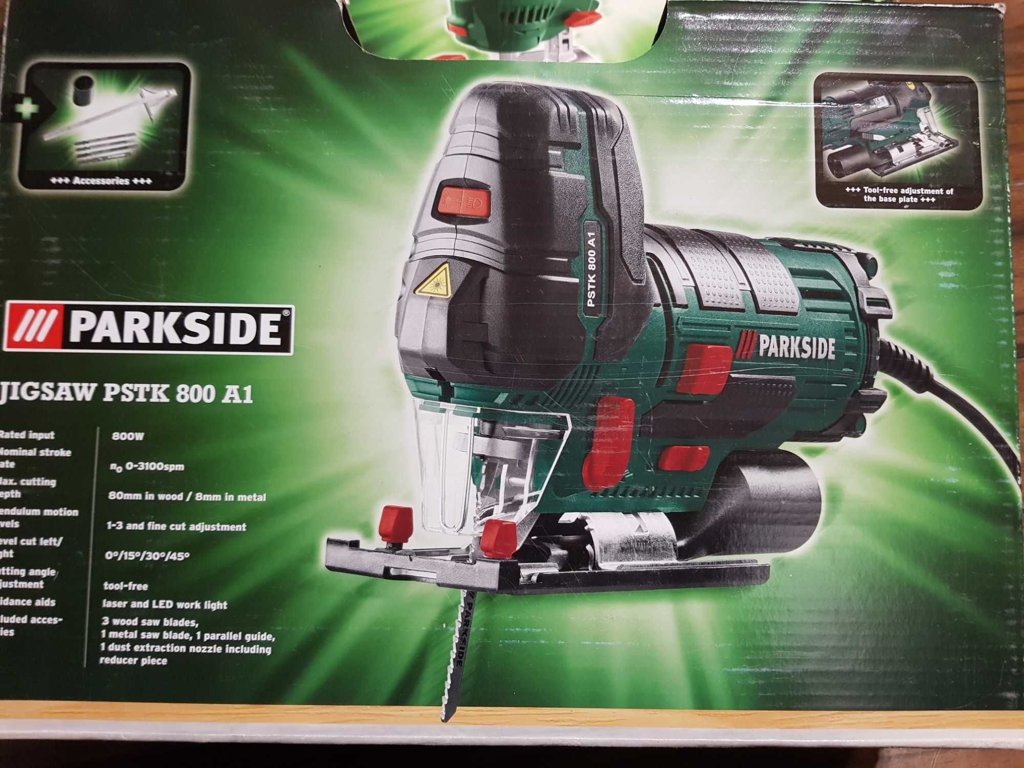 Parkside Nou !!! Pachet -Ferastrau pendular 800W + Freeza combi 250W