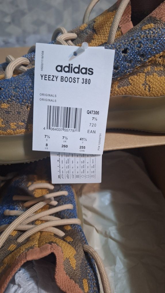 Adidas Yeezy Boost 380 Blue Oat