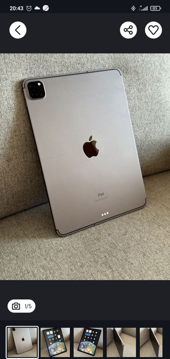 Ipad pro 11 256 tali