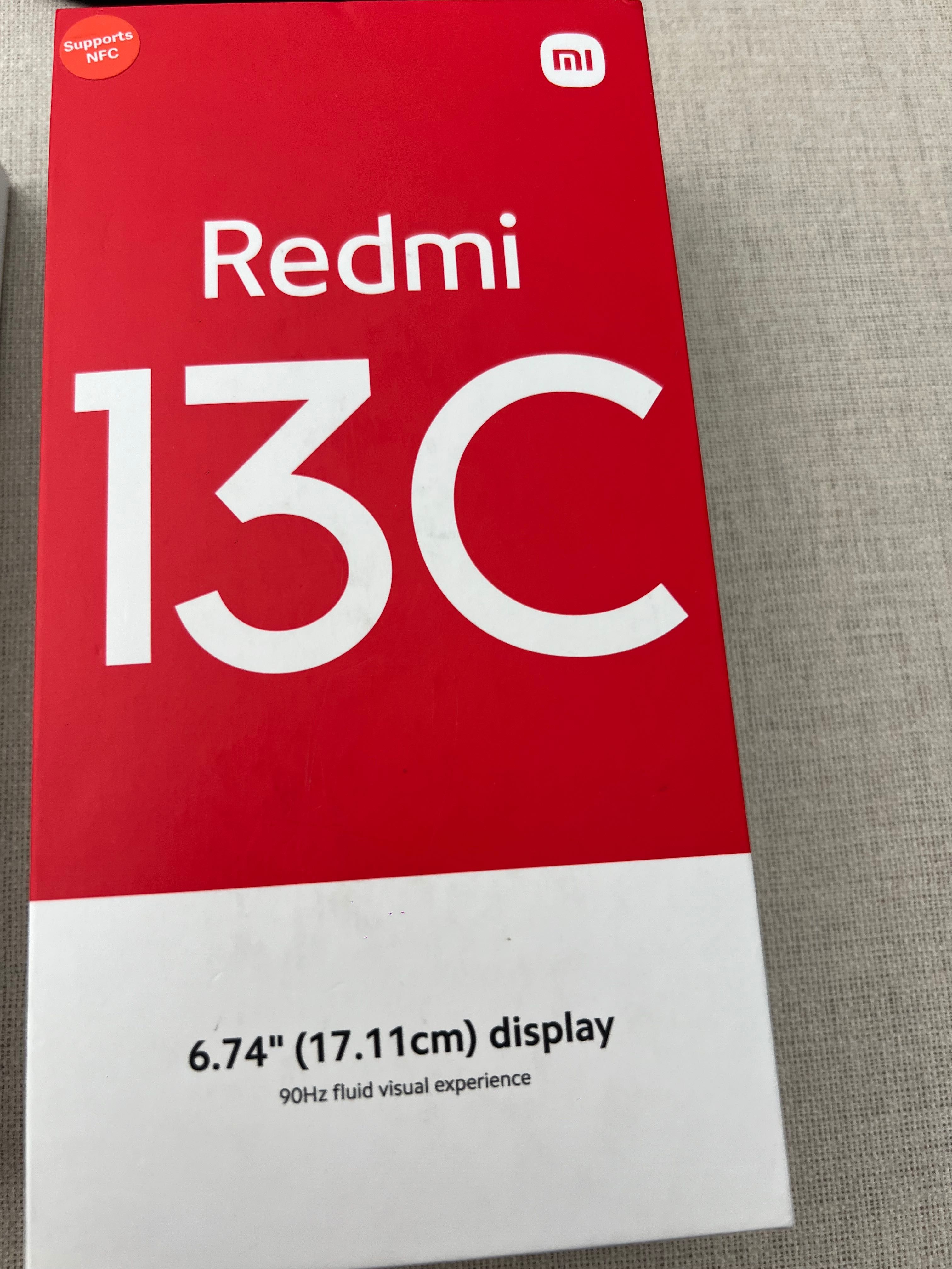 Чисто нов тел. Redmi  13C Midnight Black
