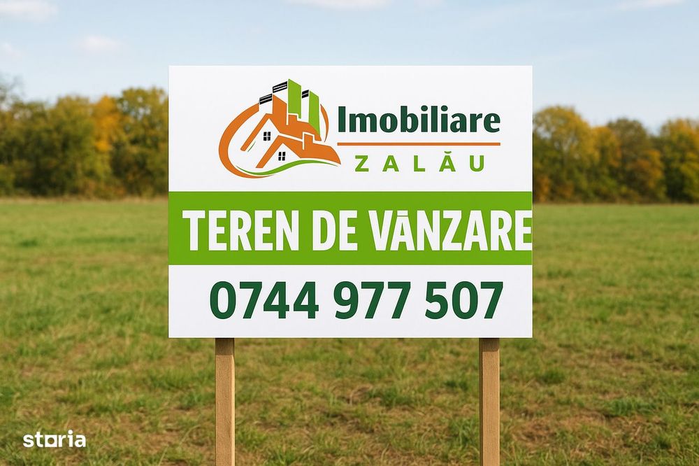 Teren intravilan 800 mp str. Vânătorilor cu fron stradal de 25 metri