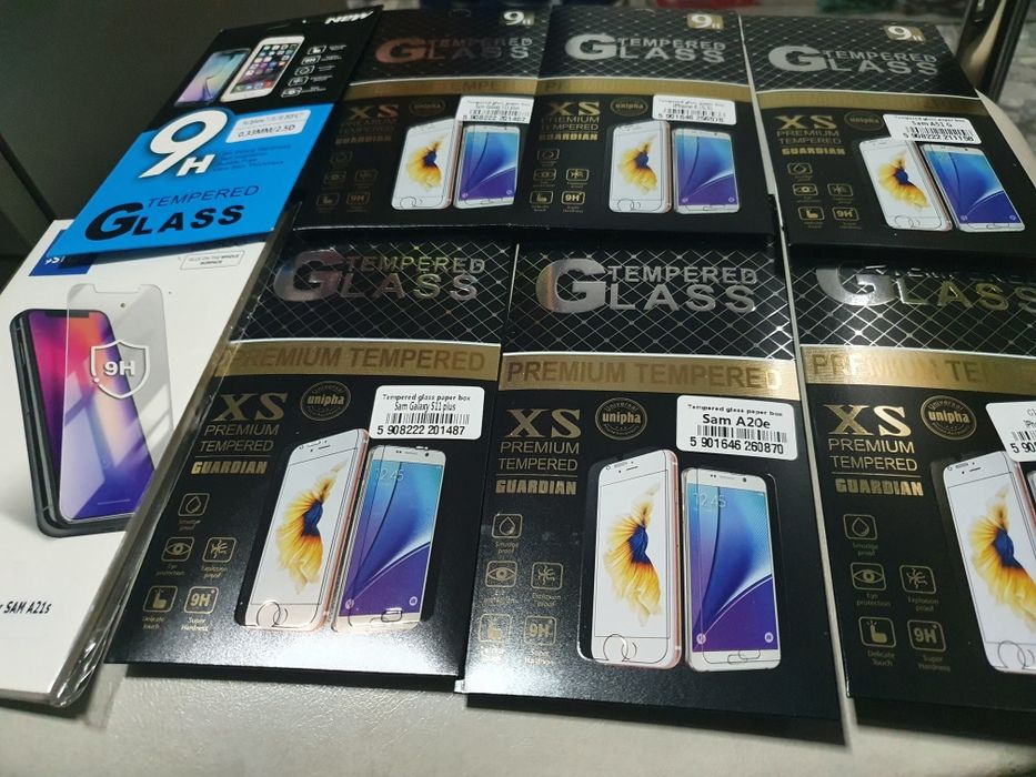 Folii de sticla Iphone si Samsung la pret fix !