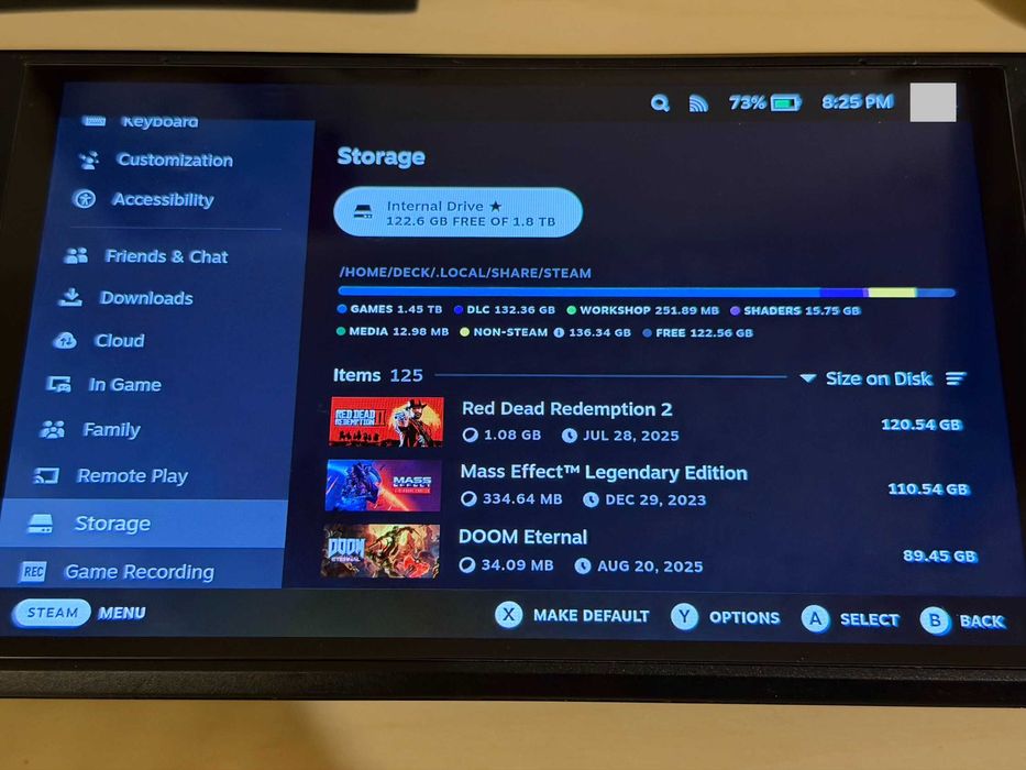 Steam Deck OLED cu SSD 2TB (Ecran Glossy)