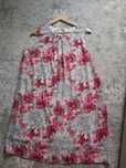 Vand rochie alb cu roz