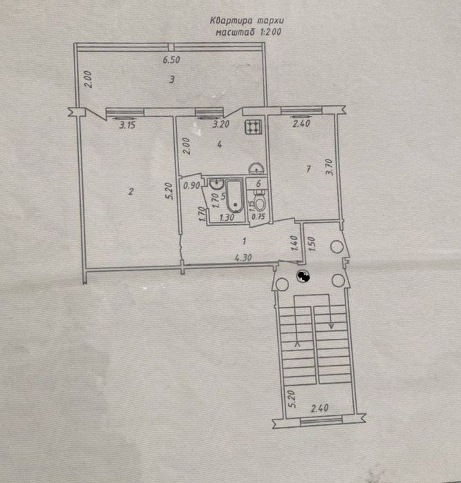 Уй Сотилади ТУЗЕЛЬ-2  метрога 100 метр 225 мактаб 2 хона/3/5
