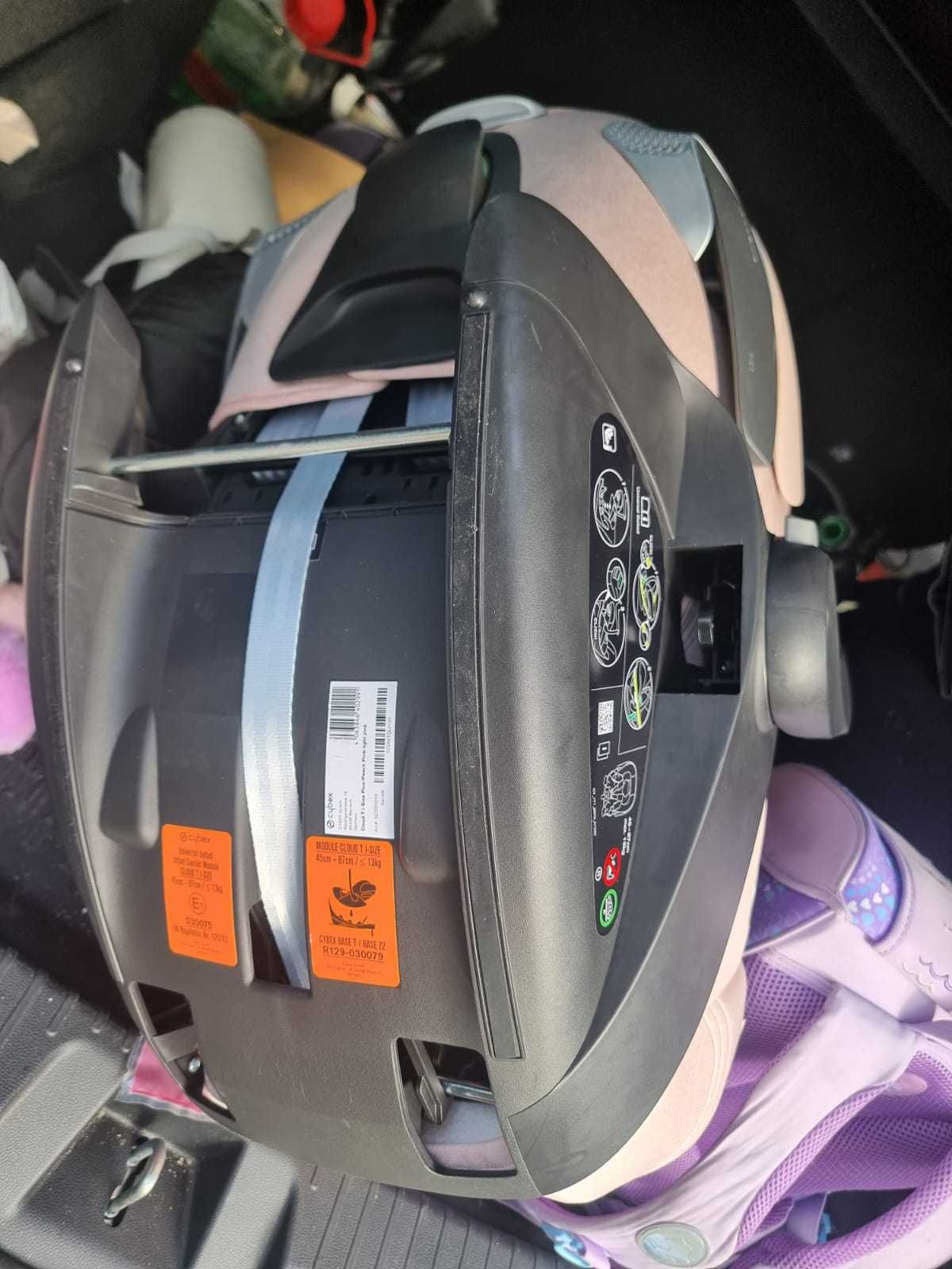 Vand Scoica auto Cybex Platinum Cloud T Plus i-Size 0-24 luni Peach