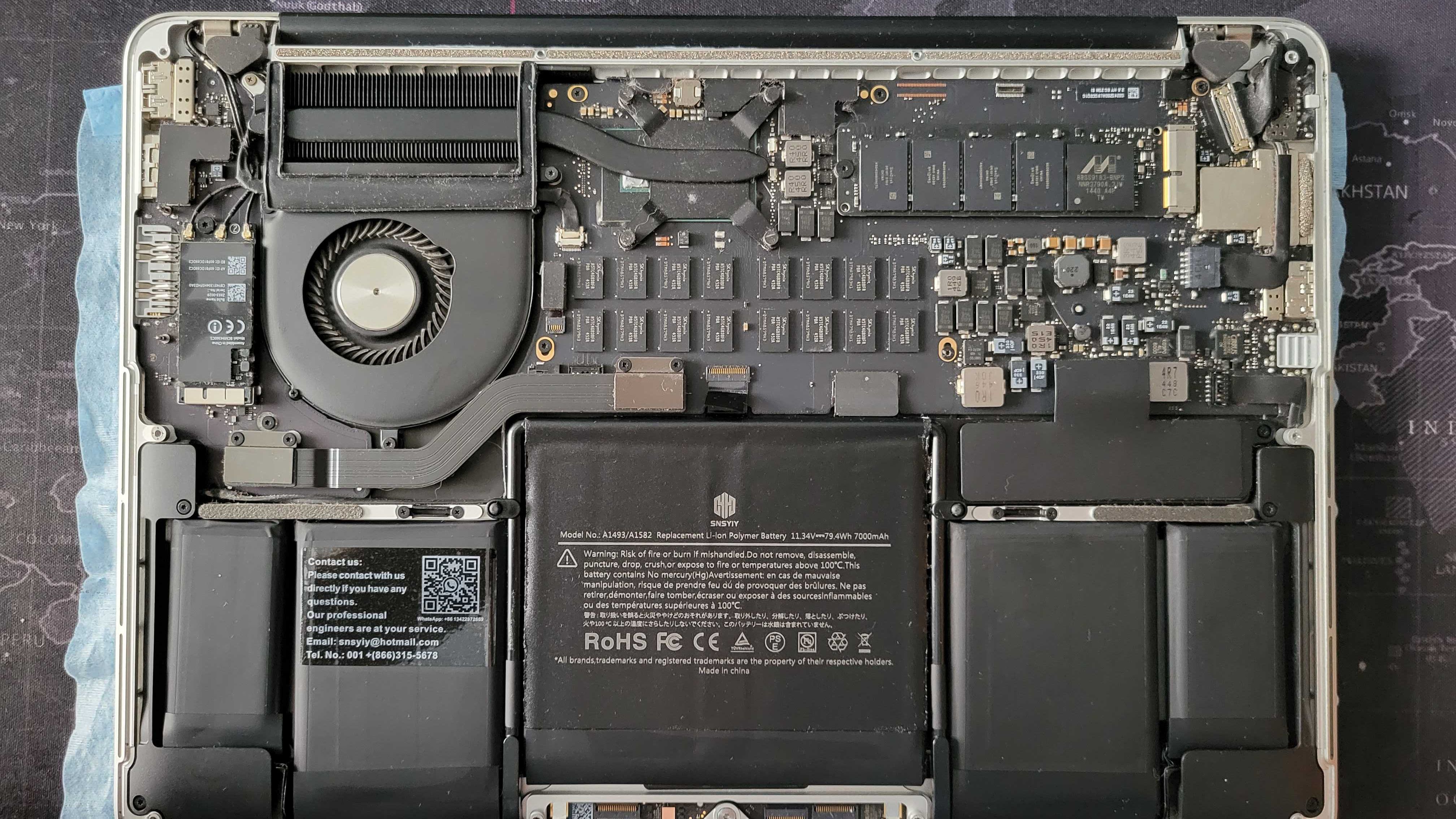 MacBook Pro, Mid 2014, Intel core i5, 8 GB RAM, 128 GB SSD