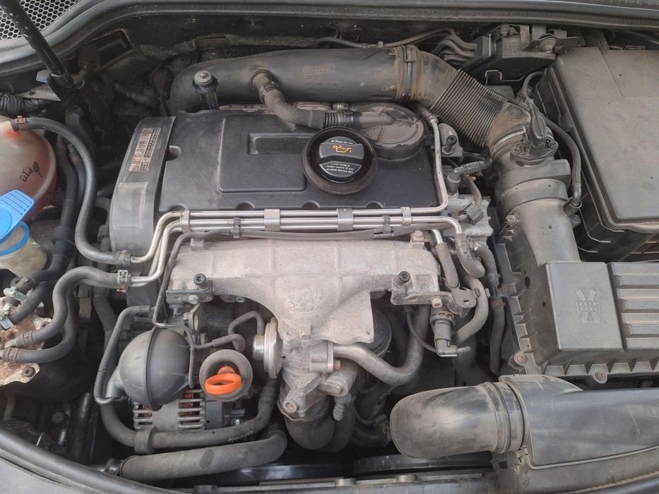 Motor + injectoare 2.0 Bkd Golf 5 Touran Octavia Audi a3