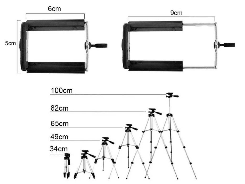 360 градусов статив за телефон, фотоапарат с дистанционно