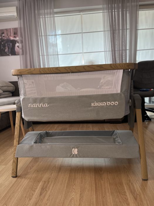 Бебешка кошара тип next to me Kikkaboo Nanna