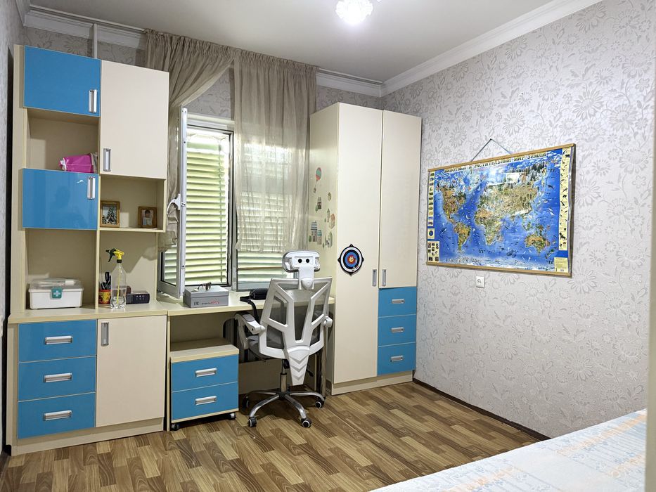 Четыре комнаты 4/4/9 Сергели 7, Атс 251, Метро, Дехкан Базар