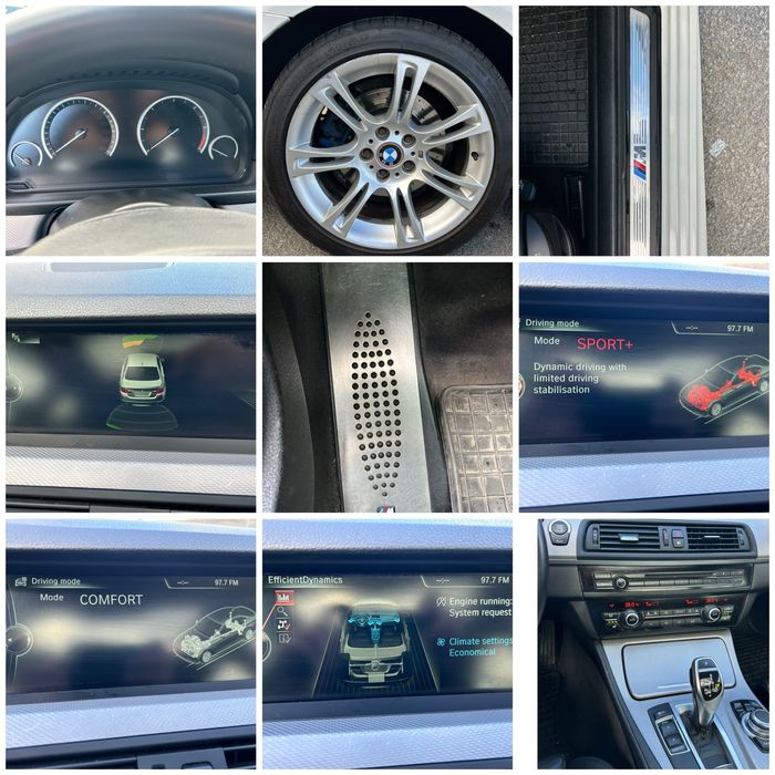 Bmw 520d f10 M-paket 2013 184cp automat trapa FULL