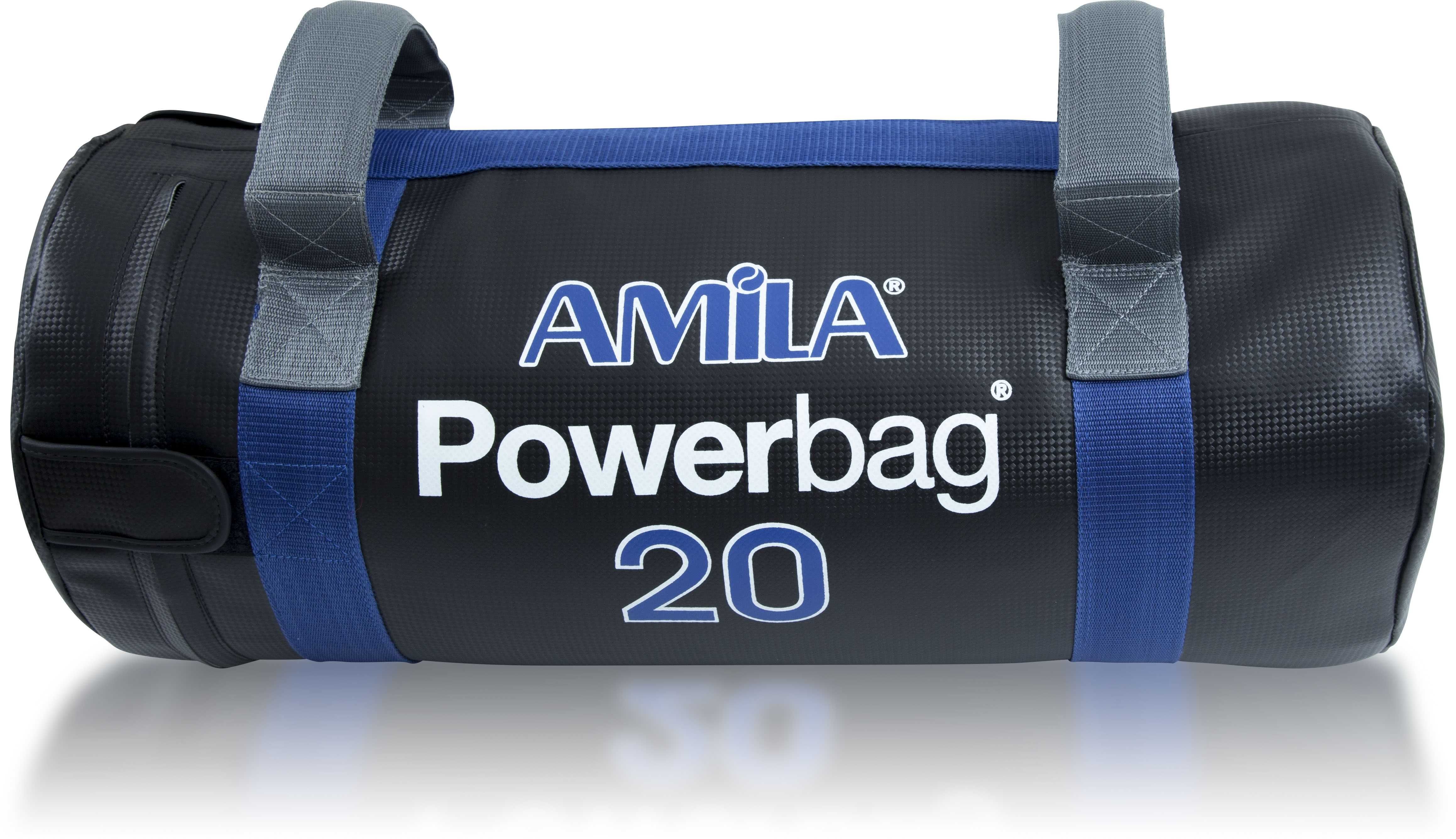 Фитнес Торба Power Bag Amila 20 кг, Кросфит Чанта, Цилиндрични Торби