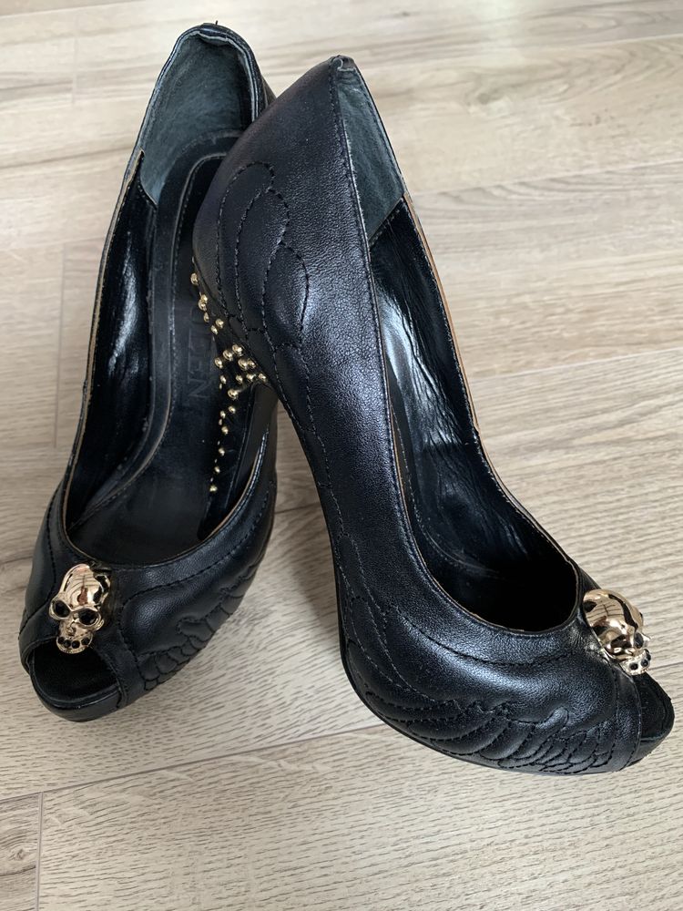 Pantofi piele Alexander McQueen 37