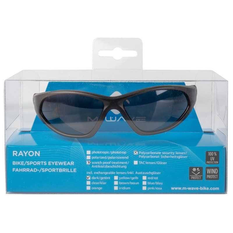 Спортивные детские солнцезащитные очки "M-WAVE" RAYON KIDS. Велоочки.