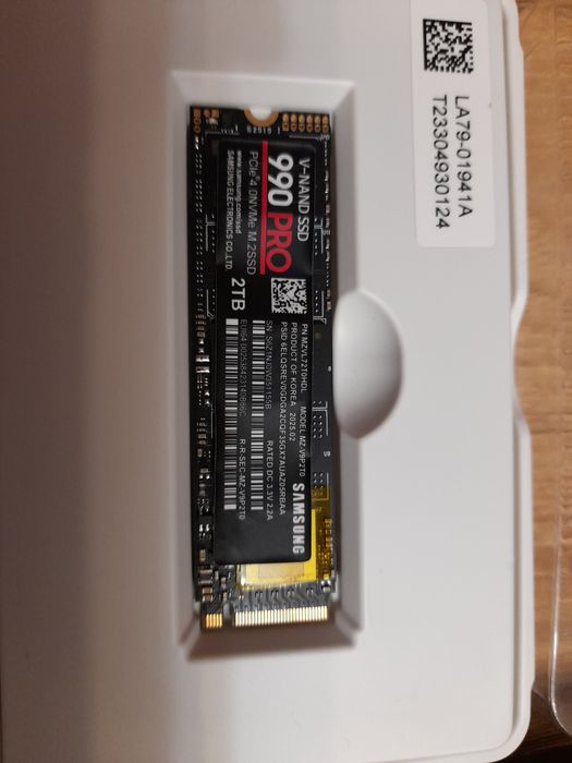 ssd  Samsung 2TB 990 PRO