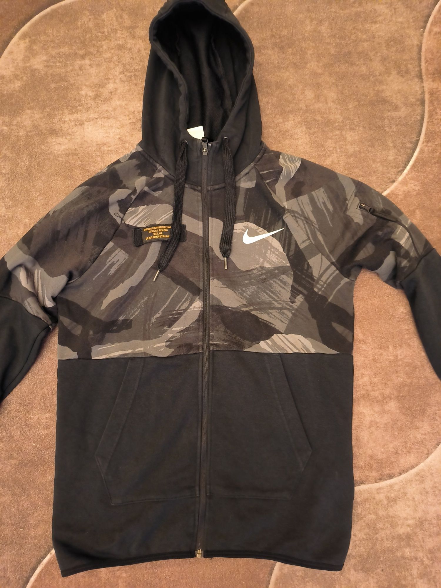 Мъжко Горнище Nike S NK DF FLC HD FZ
