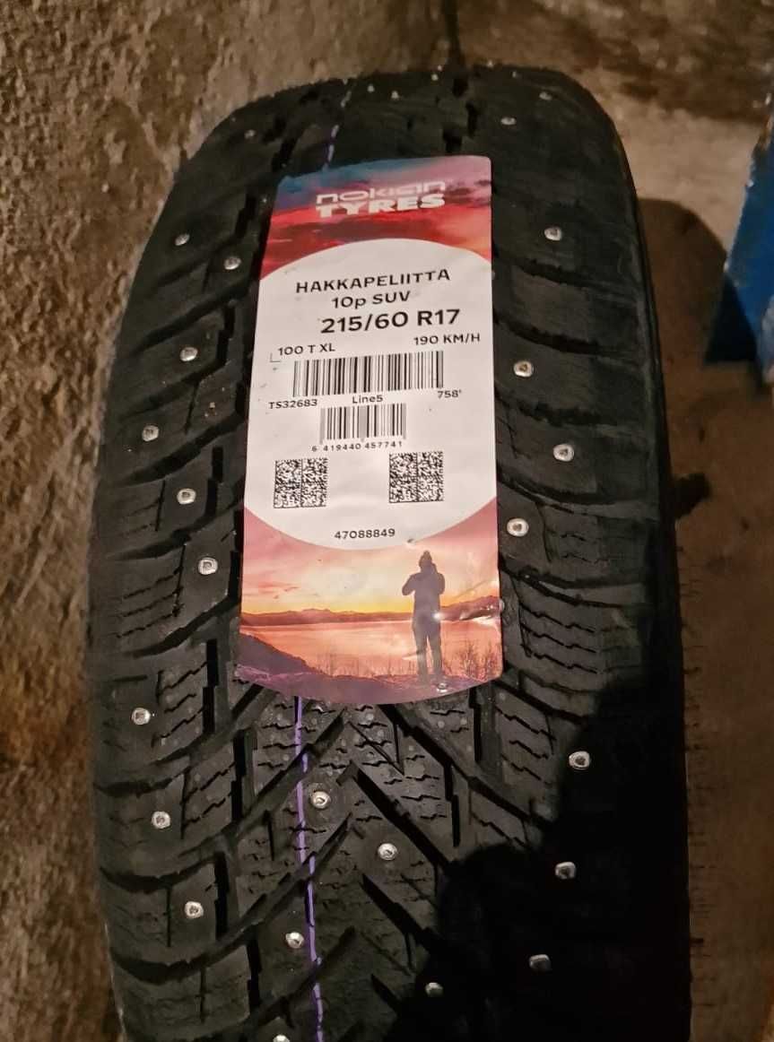 Зимние шипованные шины, д. 17, NOKIAN Hakkapeliitta 10p, 4 штуки