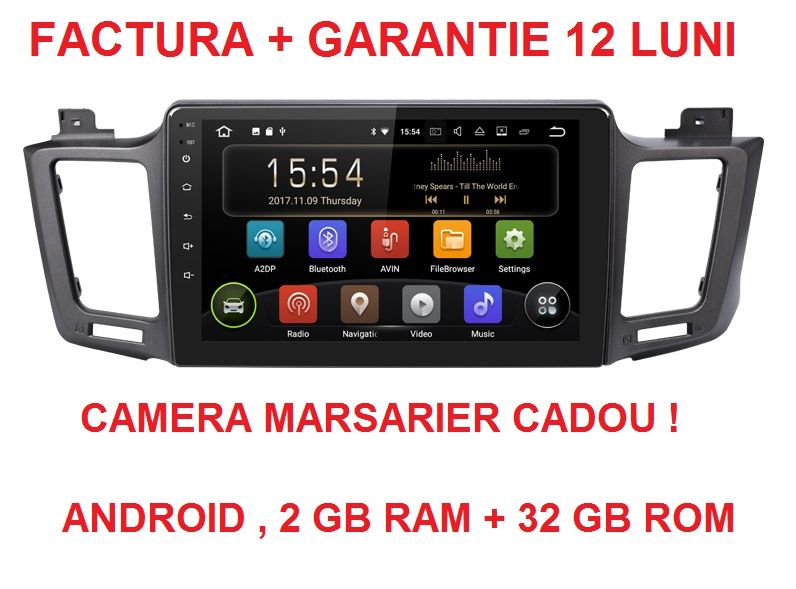 Navigatie Toyota Rav 4 ( 2012 - 2018 ) Noua Garantie Camera Marsarier