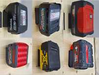 Suport baterii Parkside Bosch Makita Dewalt Milwaukee Einhell