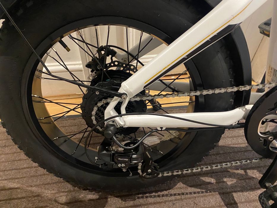 Bicicleta electrica pliabila hidoes