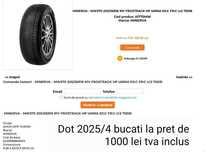 Anvelope  NOI * IARNA  DOT 2025/ 205/55 R16-4 bucati la 1000 lei