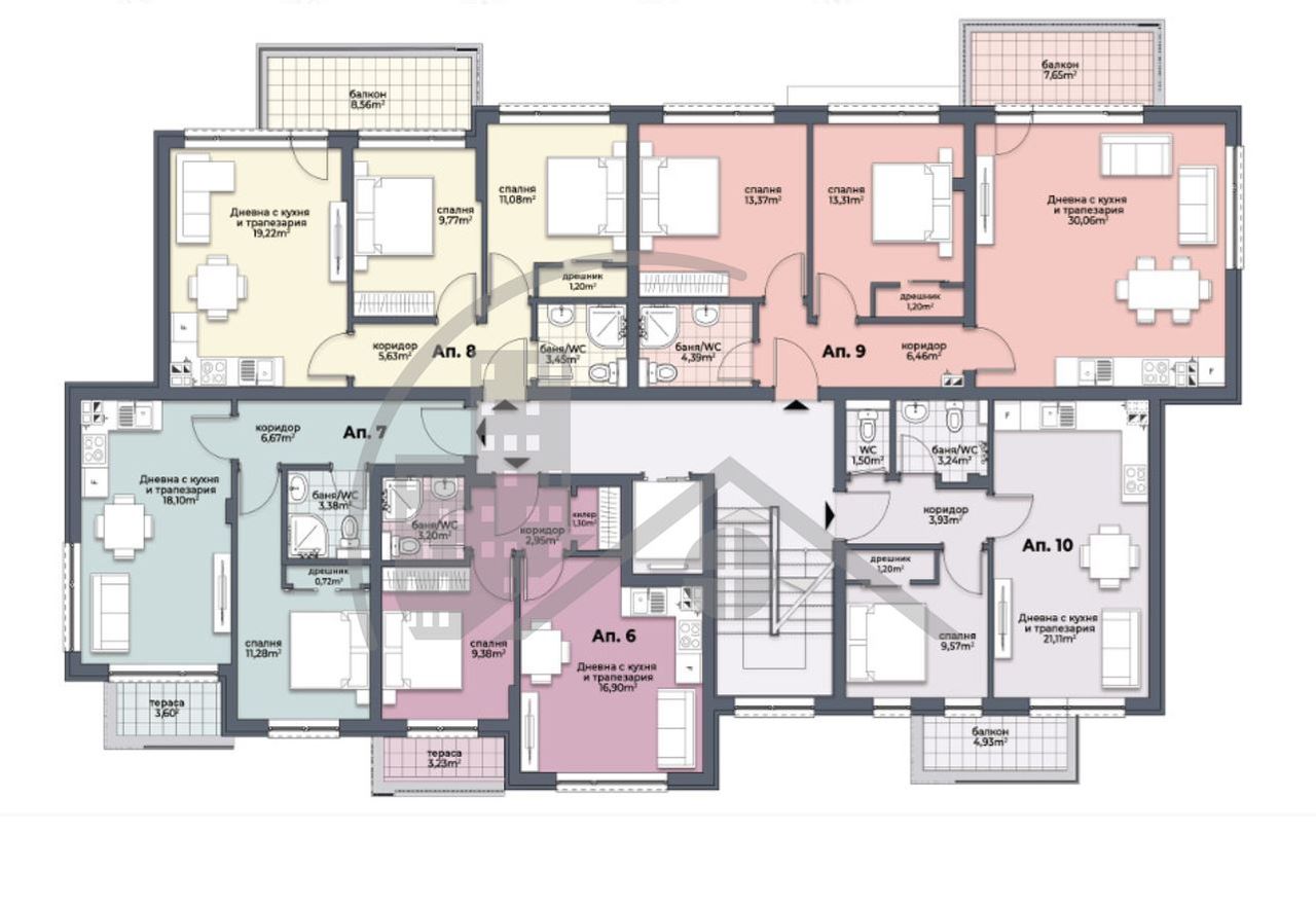Продава се Тристаен апартамент в Варна, Аспарухово - 99 кв.м за 1500 €/кв.м - Снимка #1